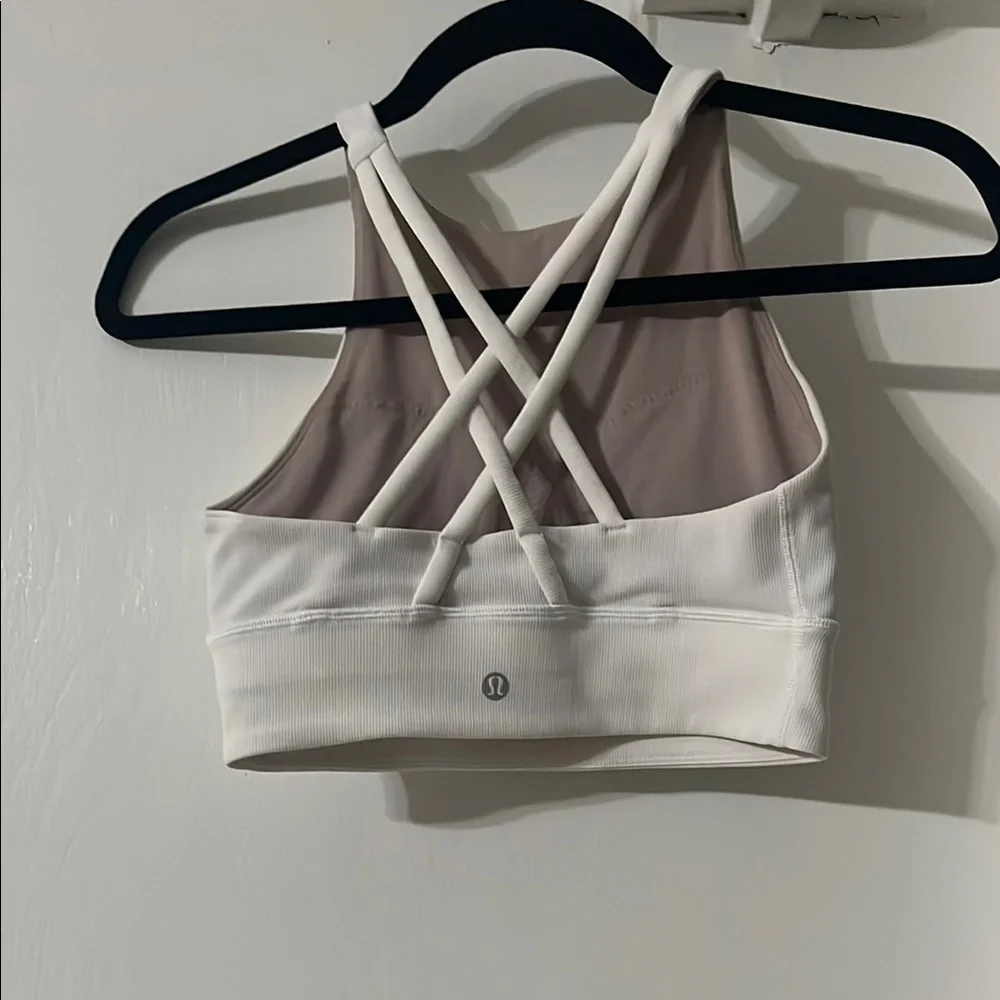 Lululemon Women's White Sports Bra